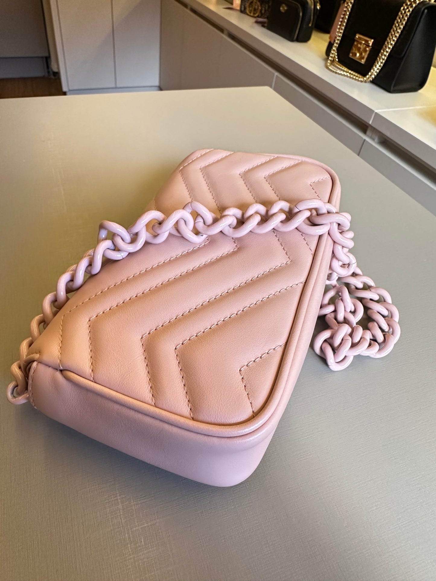 Gucci marmont Super Mini Rosa