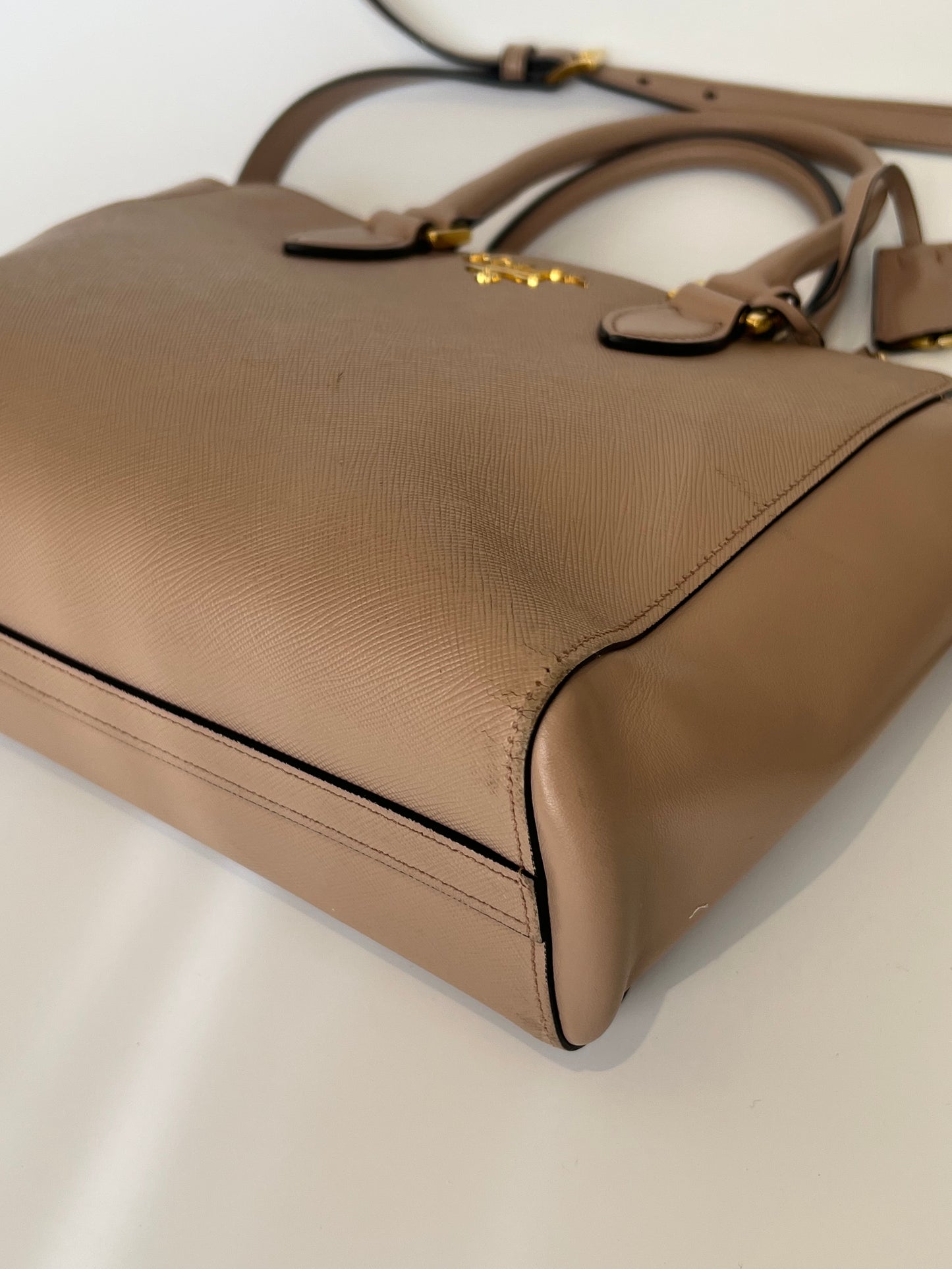 Prada Saffiano Soft Calf Open Tote