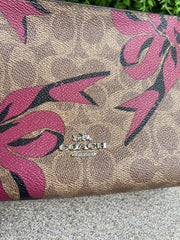 Coach Slim Crossbody Floral