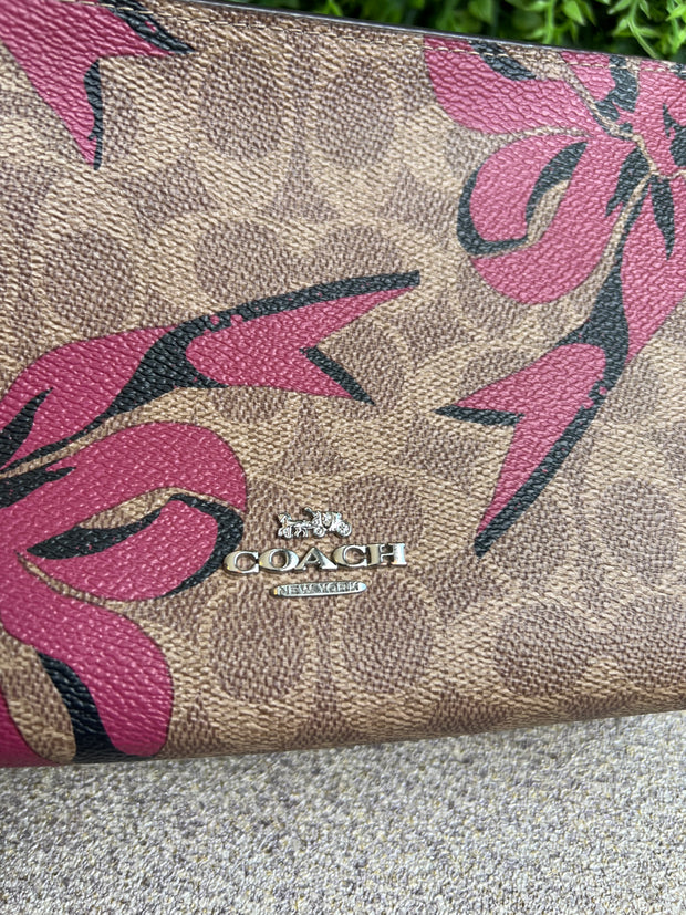 Coach Slim Crossbody Floral