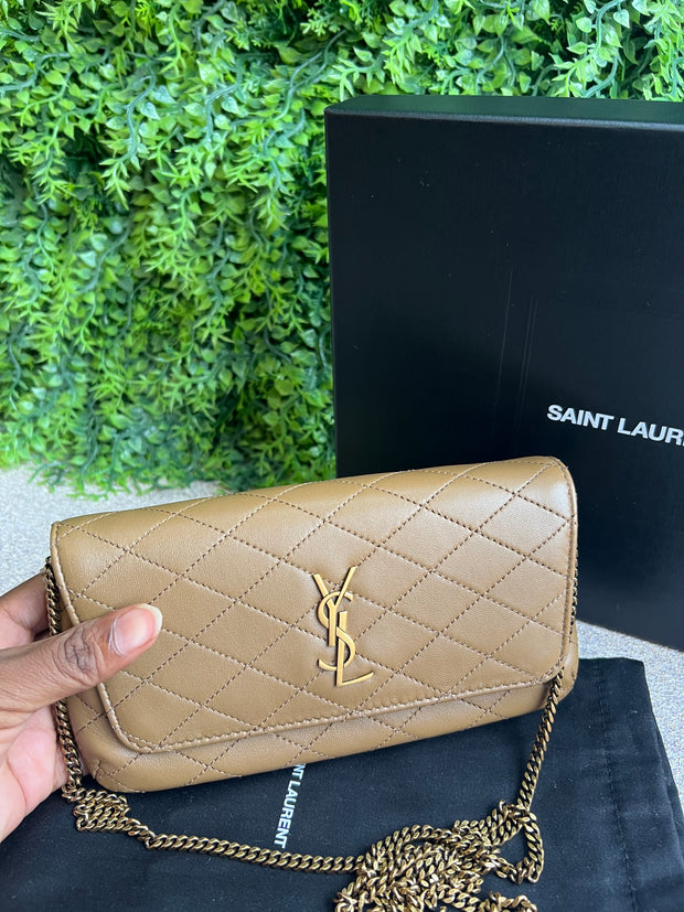 Saint Laurent Gaby Quilted Leather