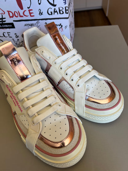 Tênis Dolce & Gabbana Logo Bicolor