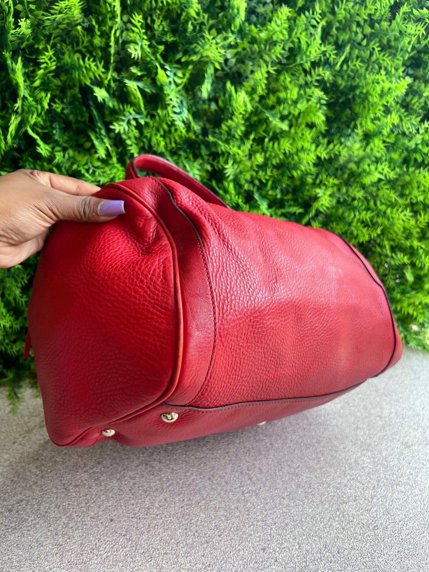 Gucci Soho Boston Vermelha