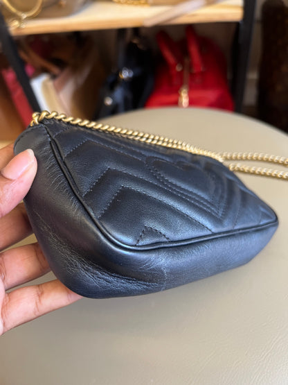 Gucci Mini Marmont Preta