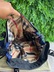 Burberry Buckleigh de Nylon Azul Marinho