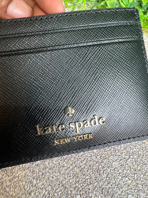 Porta cartão Kate Spade Preto