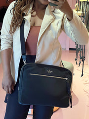 Pasta Kate Spade Nylon Preta