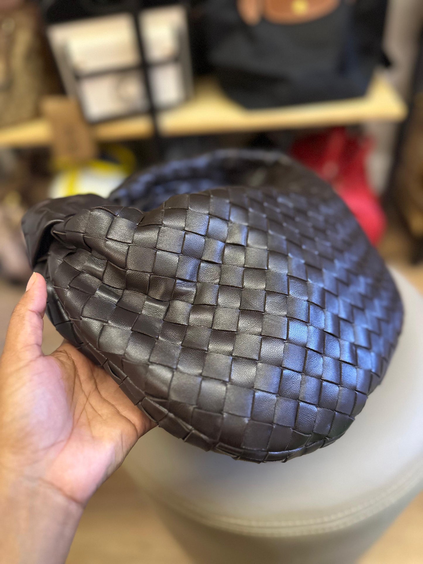 Bottega Jodie Small Marrom