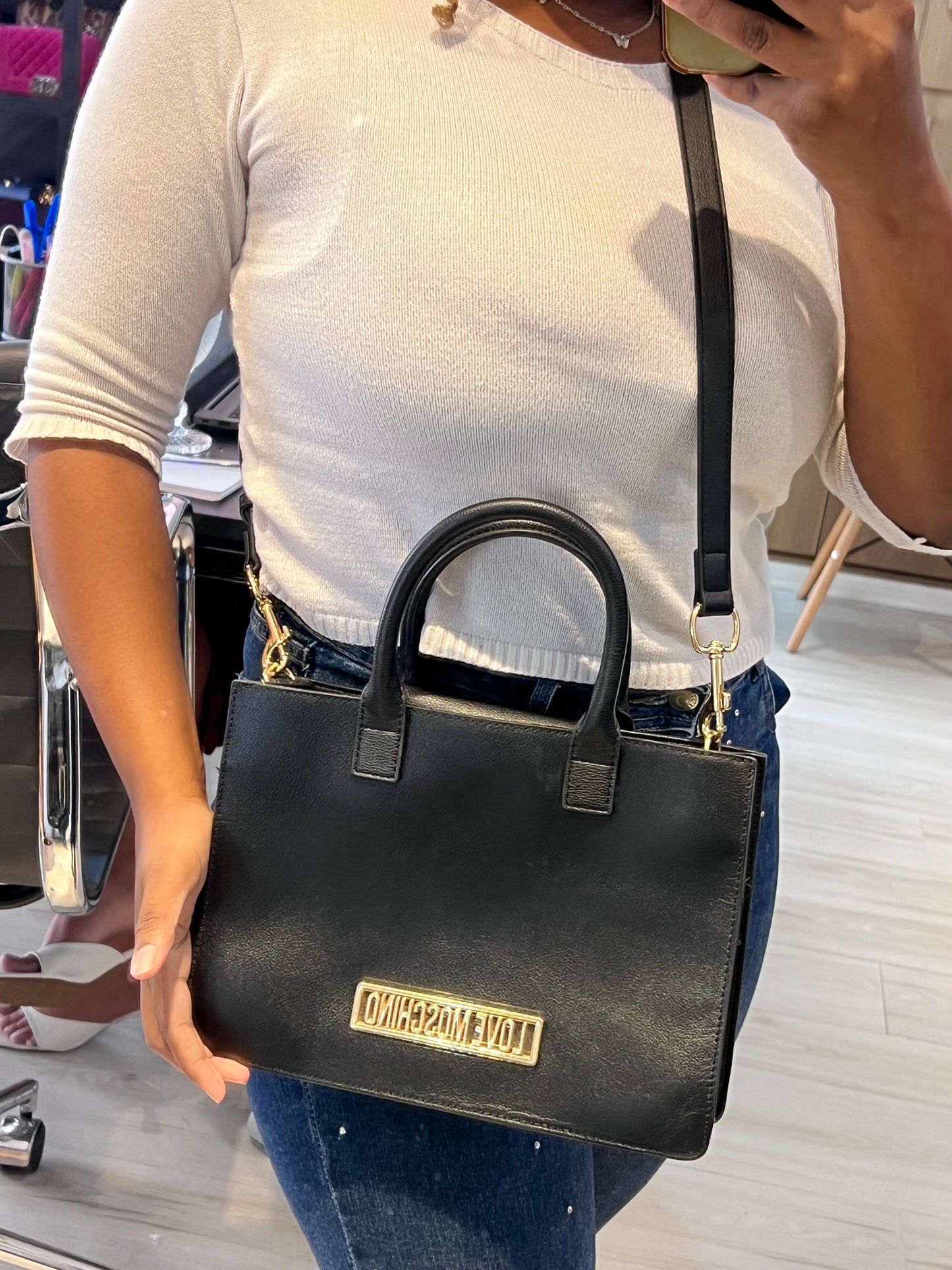 Love Moschino Tote Preta