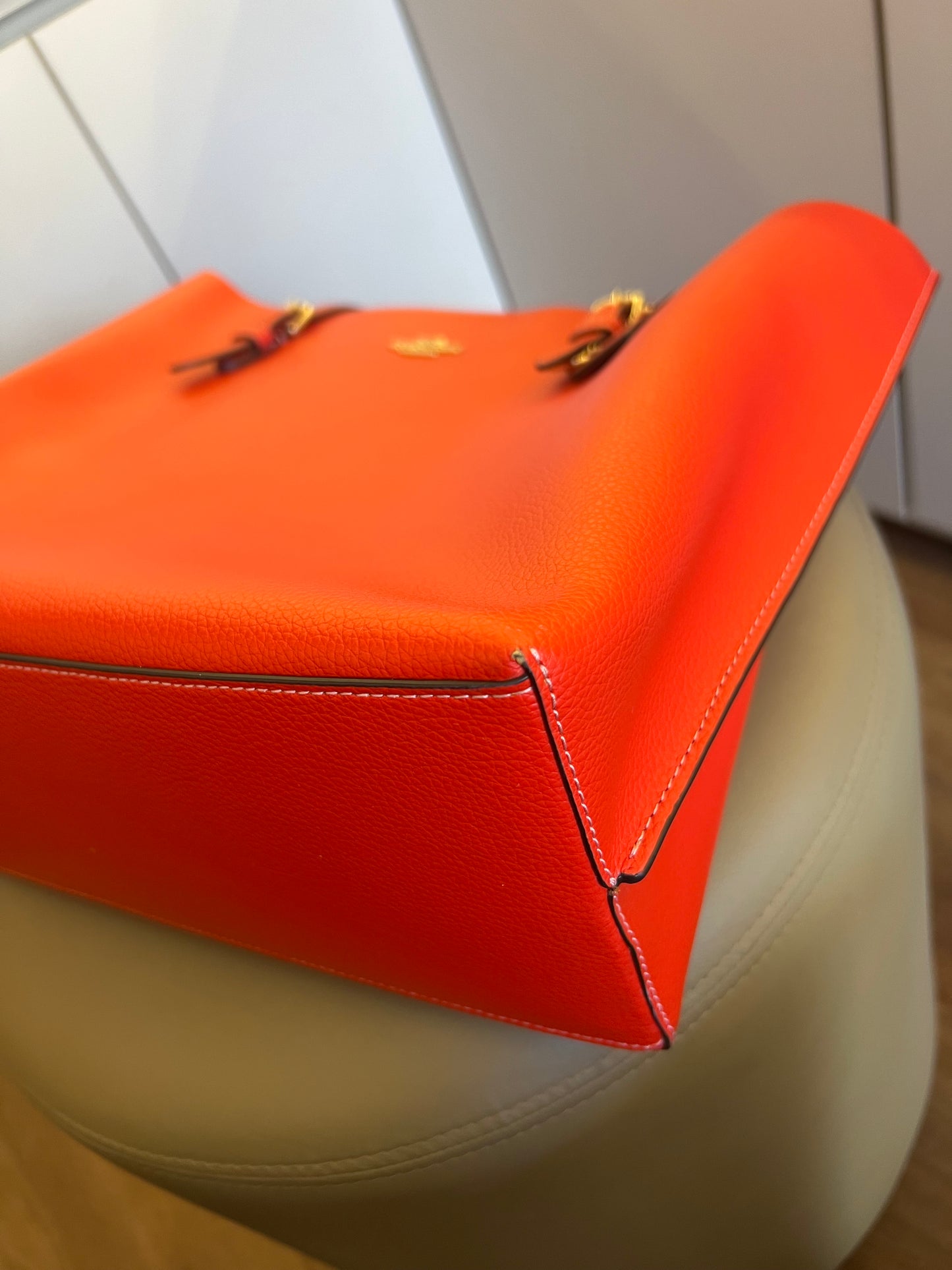 Coach Shopping Tote Vermelha