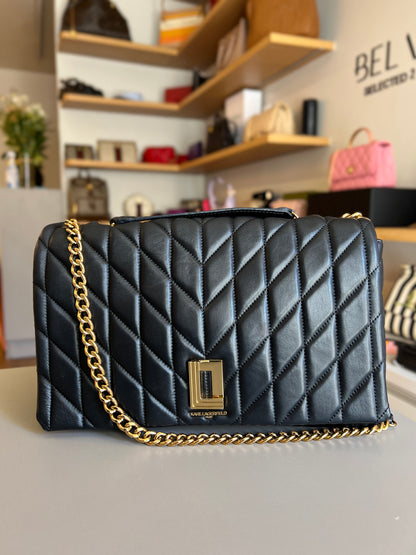 Karl Lagerfield Lafayett Matelassê Preto