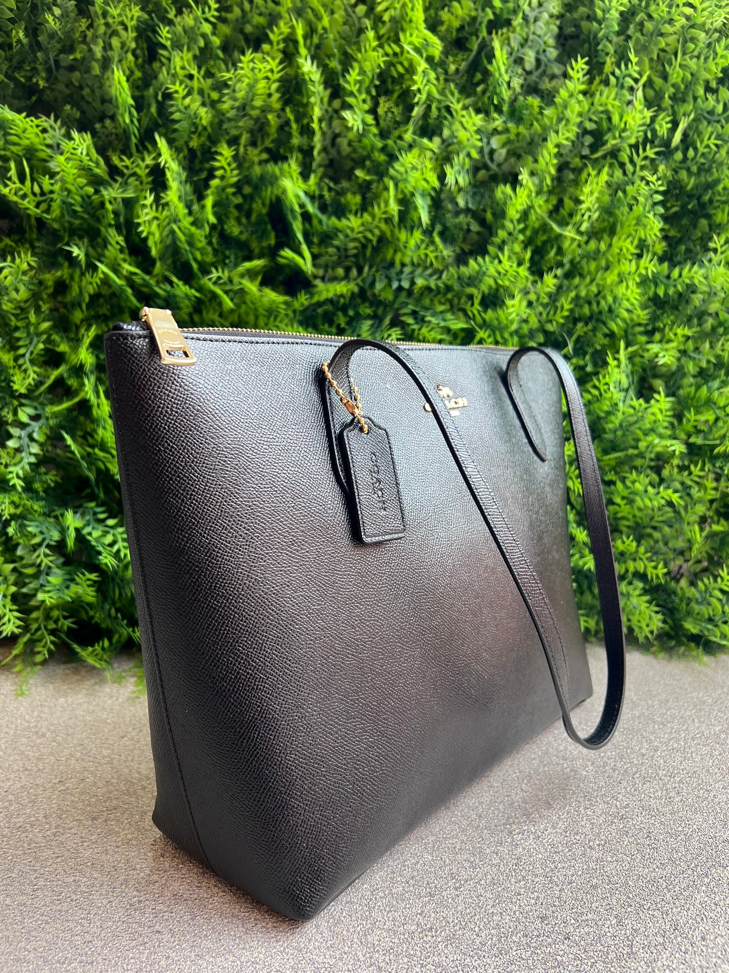 Coach Zip Top Tote