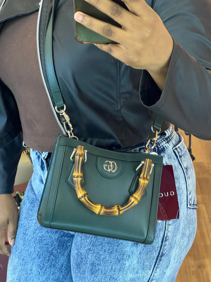 Gucci Diana Bamboo Mini Verde