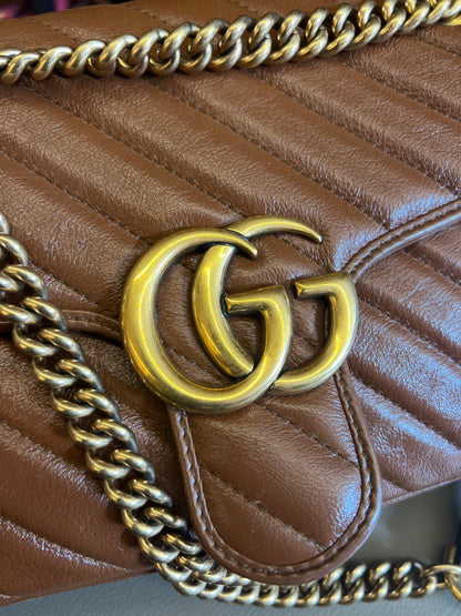 Gucci Marmont  Caramelo