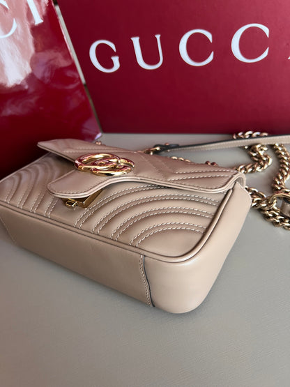 Gucci marmont Matelasse Nude