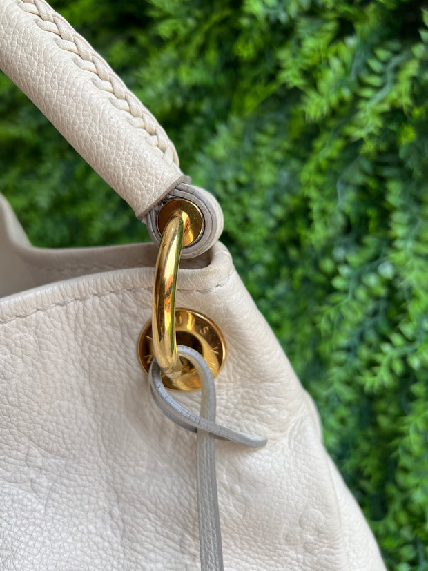 Louis Vuitton Artsy MM Couro branco