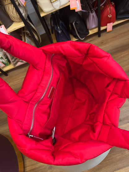 Prada Re-Nylon Padded Vermelha