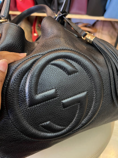 Gucci Soho Shoulder Preta