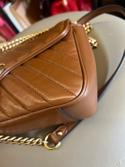 Gucci Marmont  Caramelo