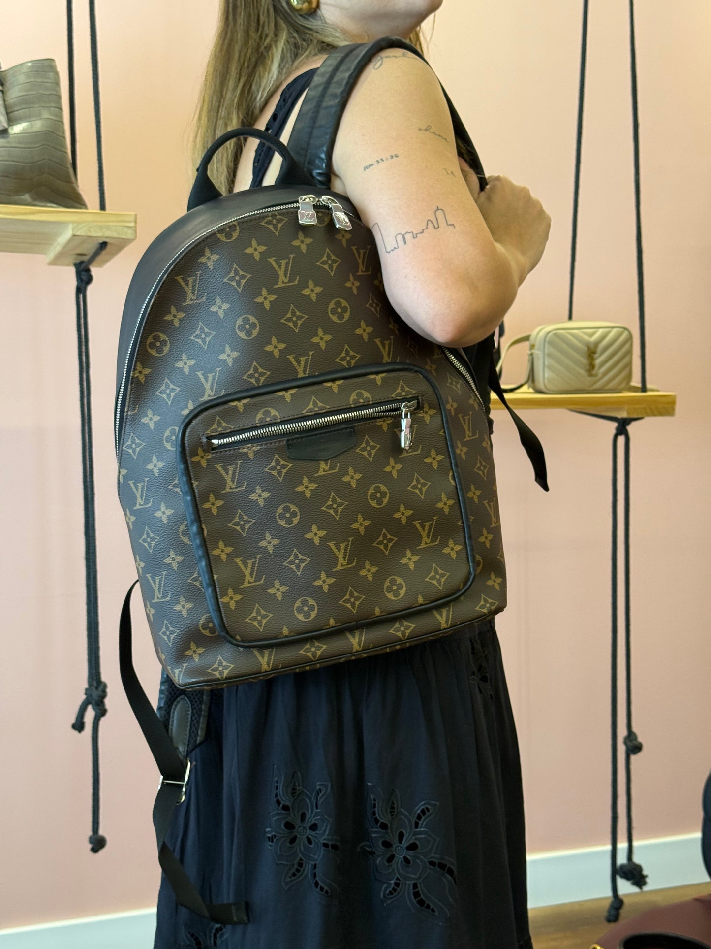 Mochila Louis Vuitton Monograma Josh