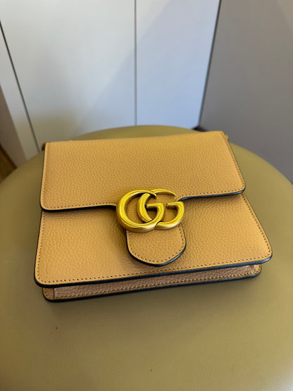 Gucci Marmont Chain Nude