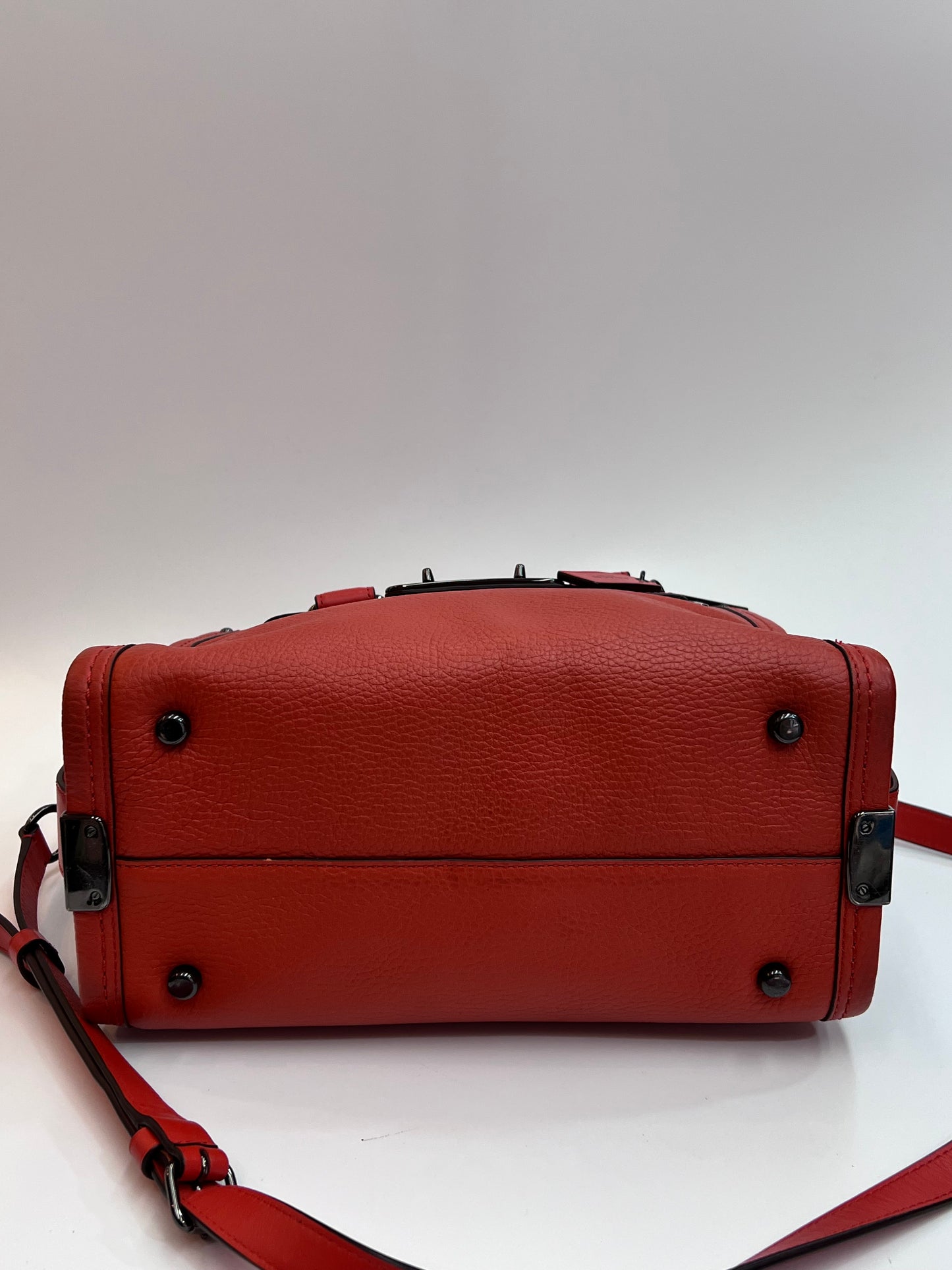 Coach Swagger Pebbled Laranja