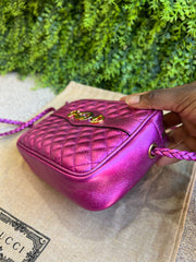 Gucci Zumi Metallic Rosa