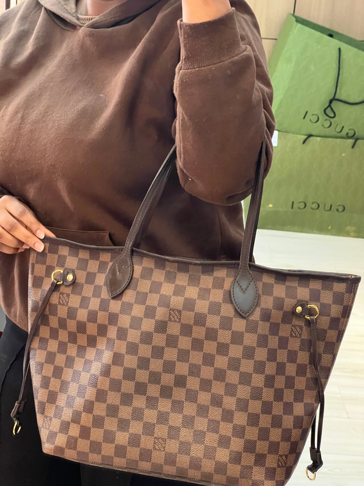 Louis Vuitton Neverfull  Damier Ebene MM