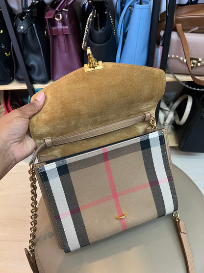 Burberry Macken Check Nude