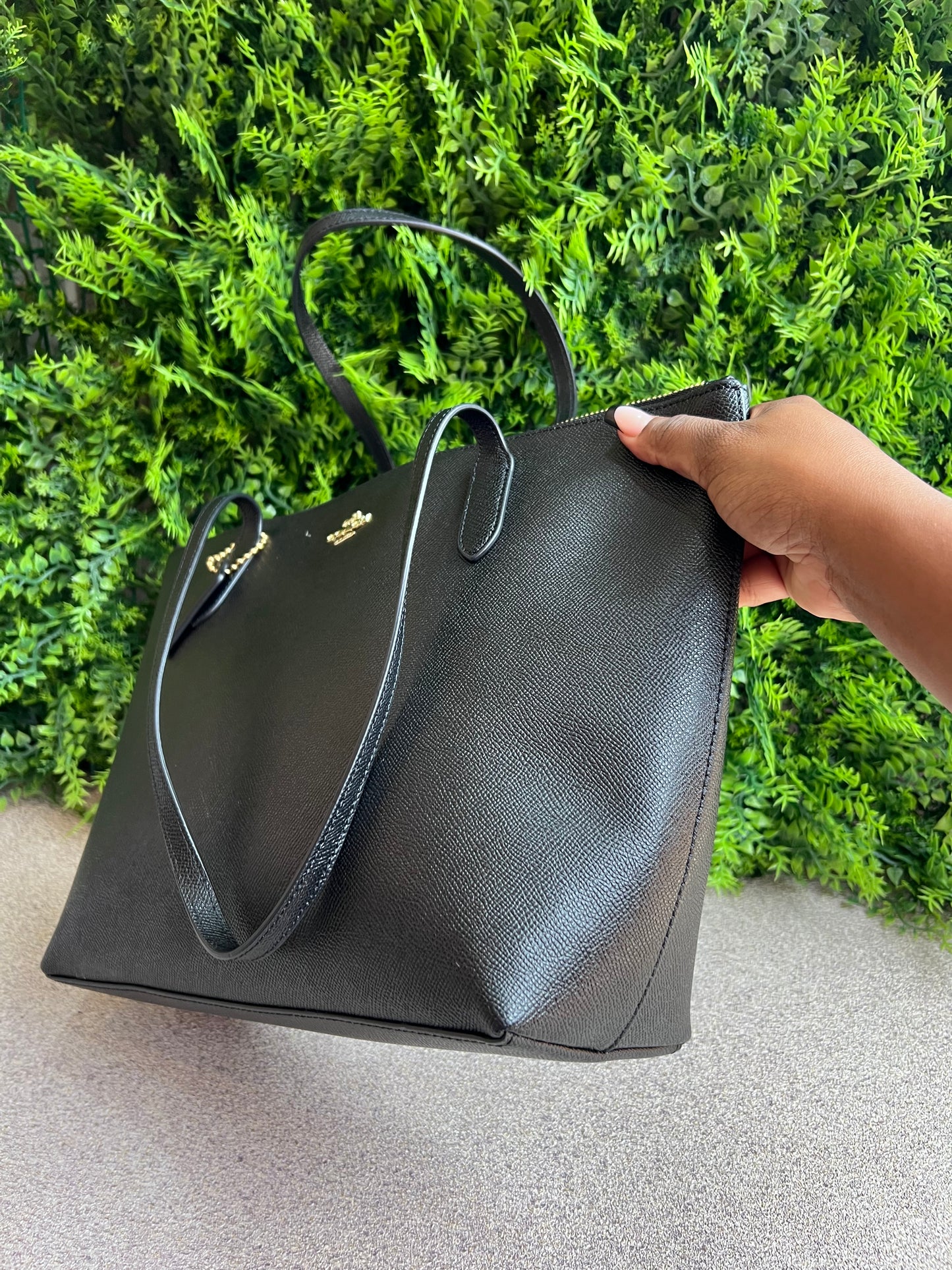Coach Zip Top Tote