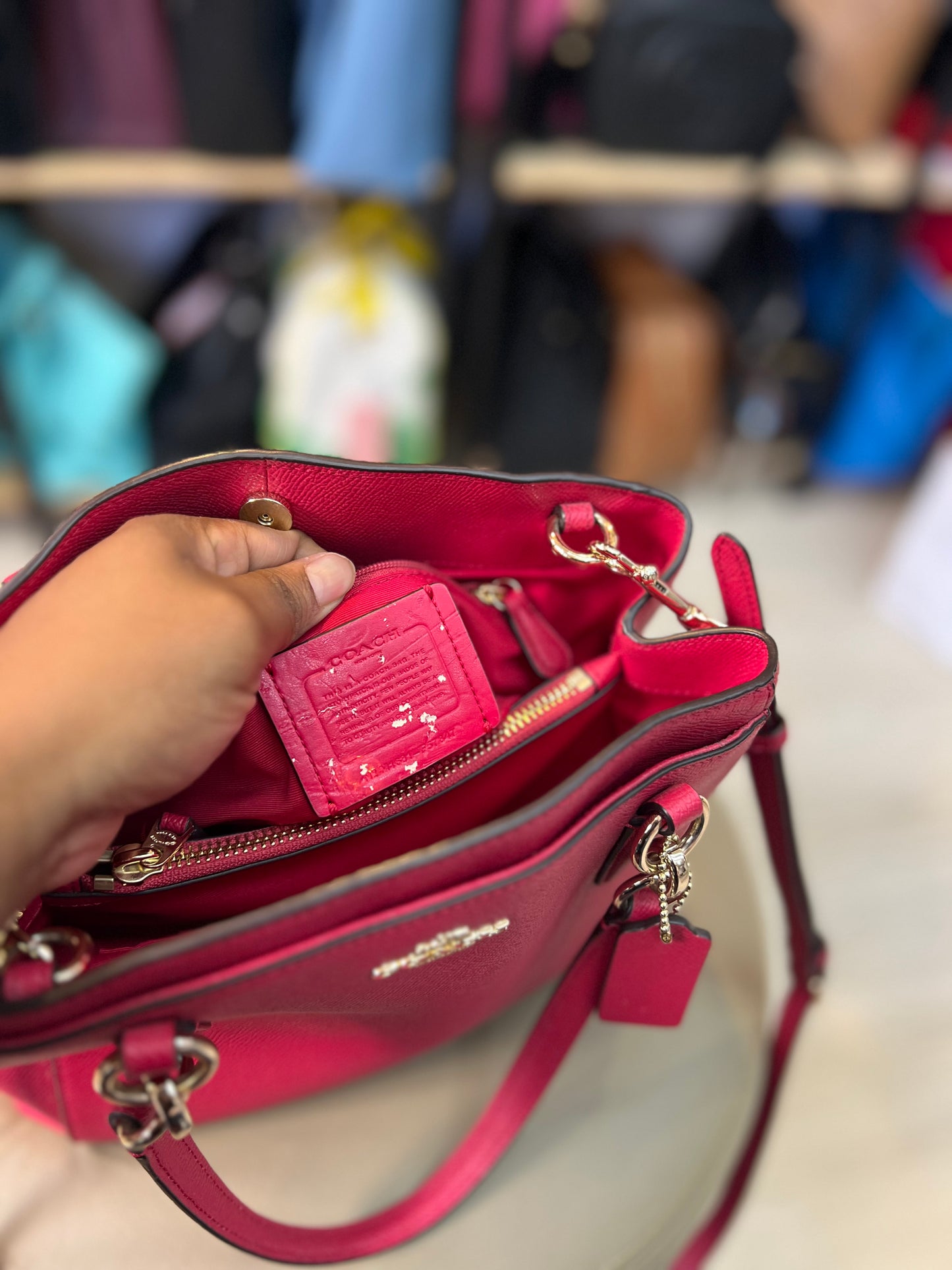 Coach Carryall Rosa