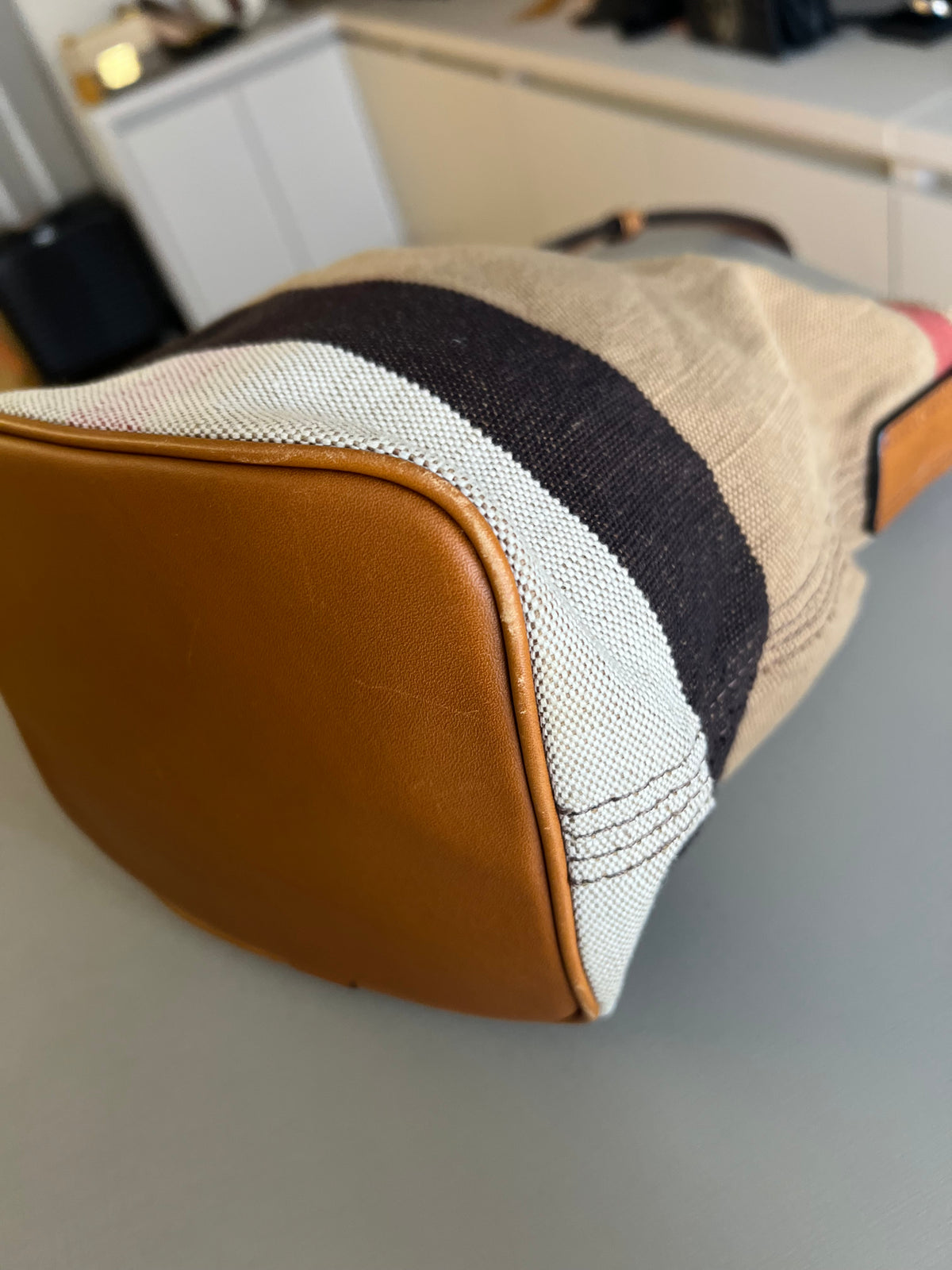 Burberry Mega Check Bucket