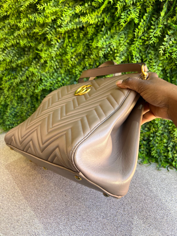 Gucci Marmont Nude Shoulder