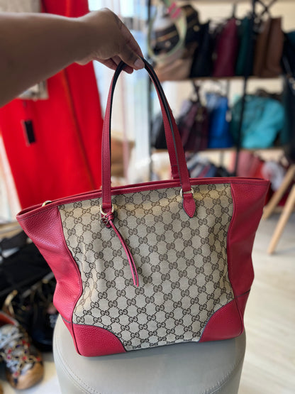 Gucci Bree Monograma Vermelha