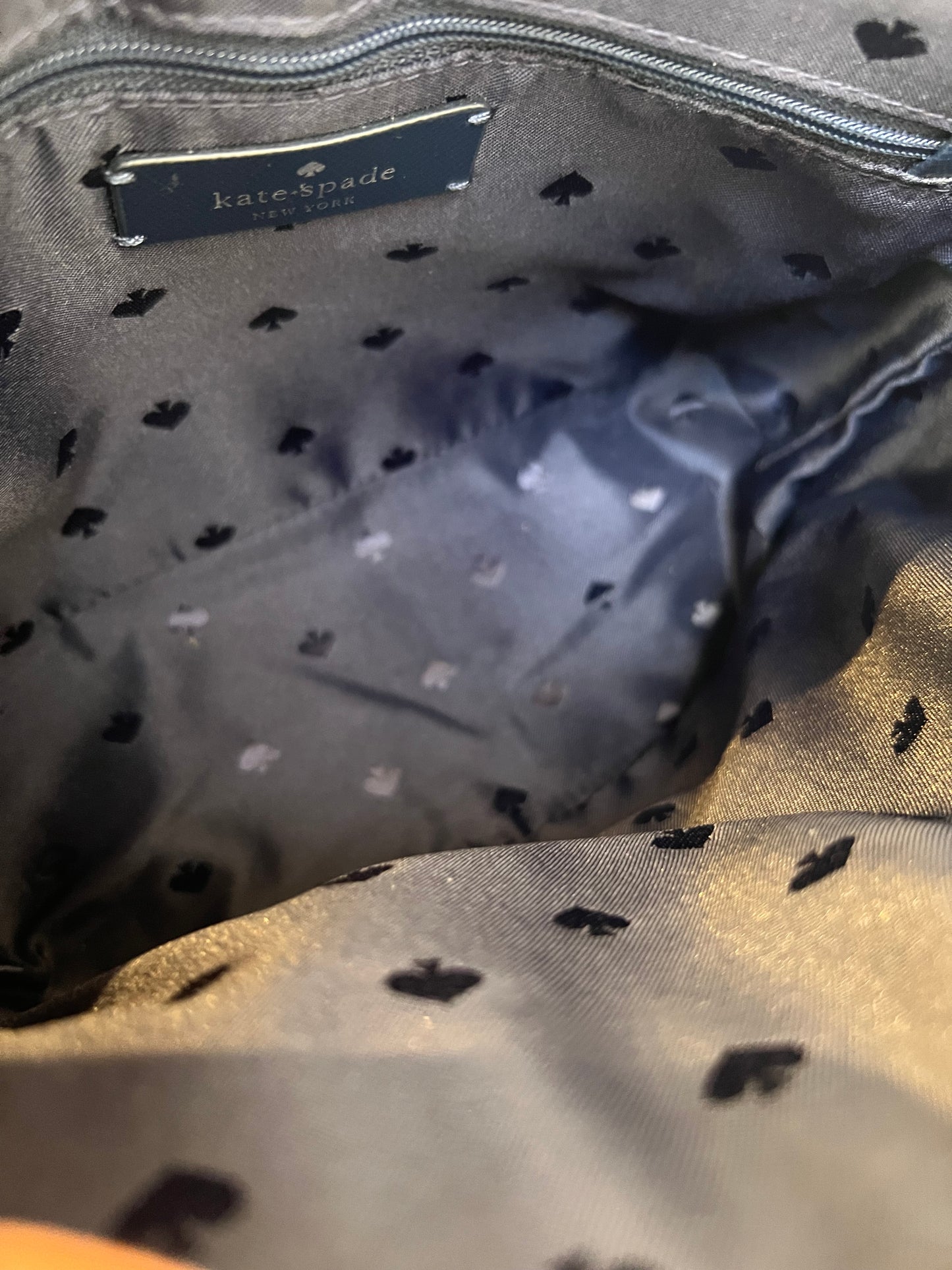 Kate Spade Crossbody Poá Azul