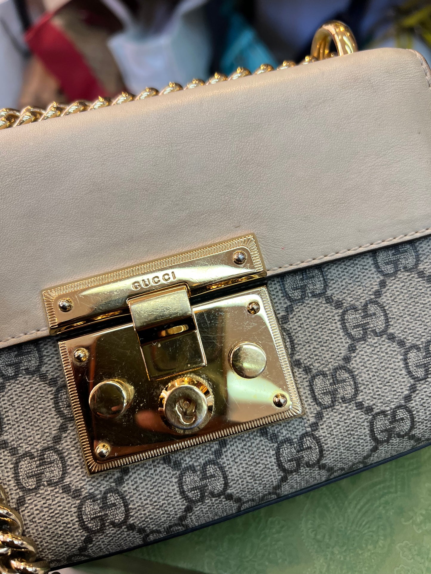 Gucci Padlock Monograma