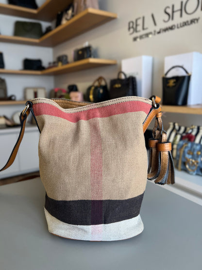 Burberry Mega Check Bucket