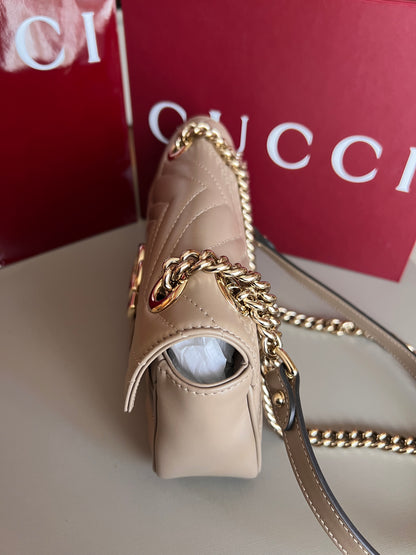 Gucci marmont Matelasse Nude