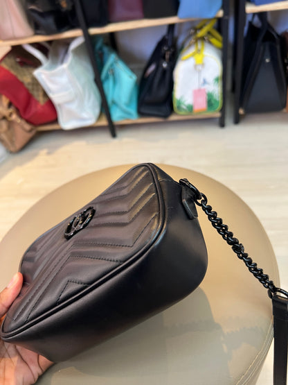 Gucci Marmont GG Mini Preta