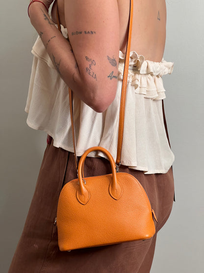 Hermès mini Bolide Laranja