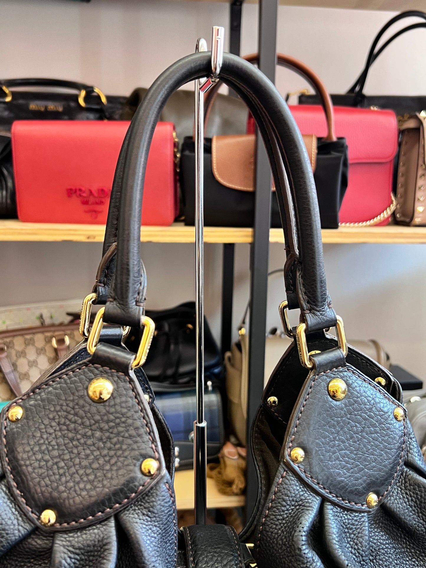 Louis Vuitton Mahina Large Preta