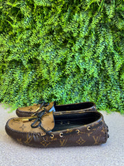 Mocassim Louis Vuitton Monograma