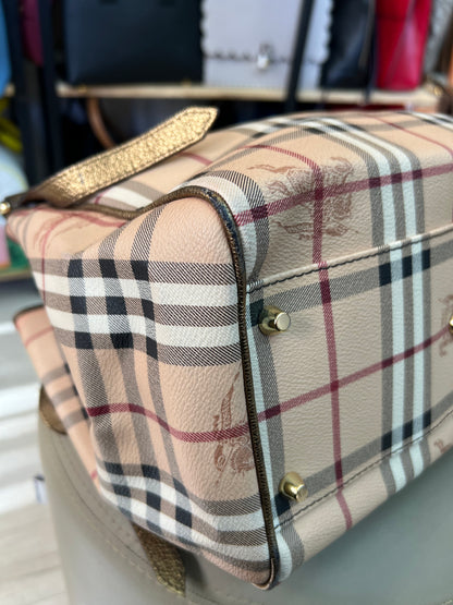 Burberry Haymarket Check Shoulder