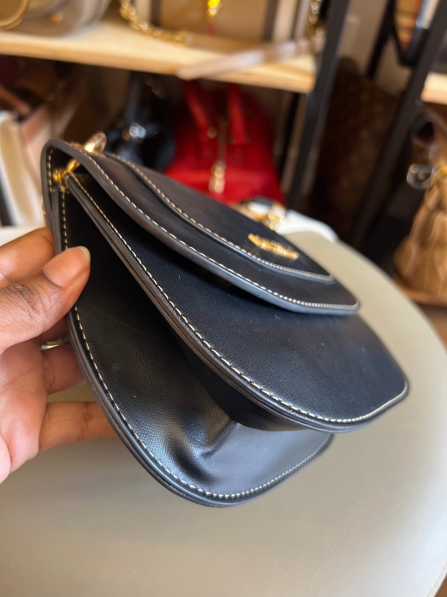 Love Moschino Shoulder Preta