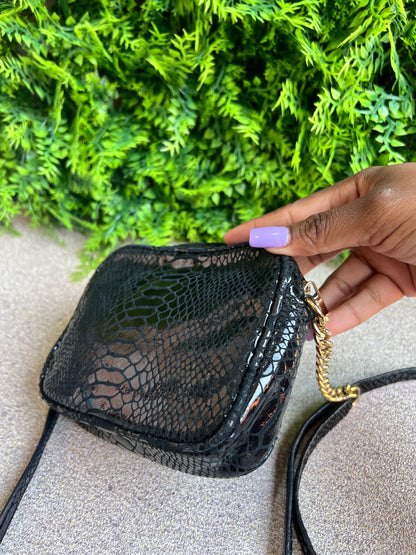 Michael Kors Mini Câmera Bag Preta