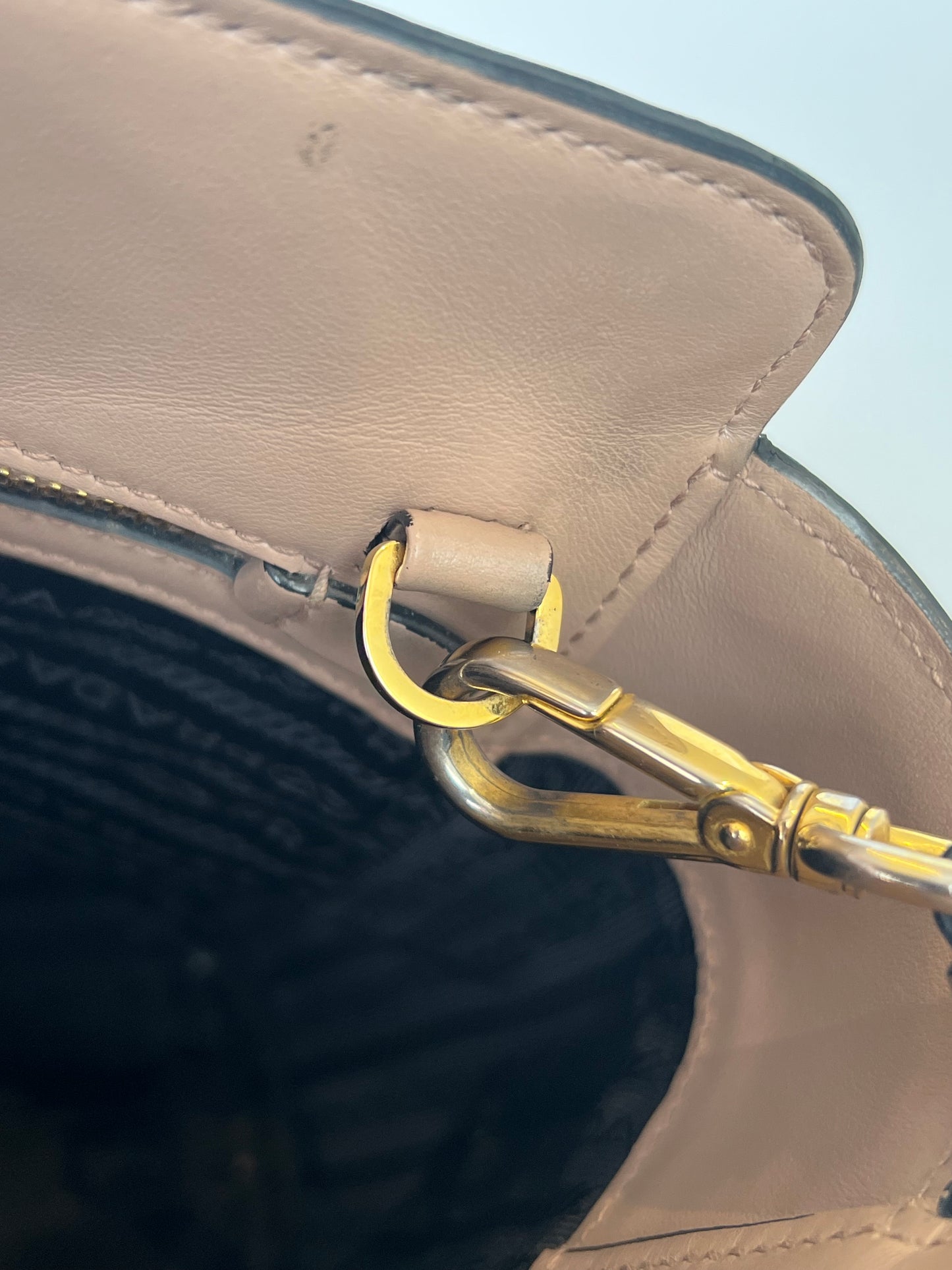 Prada Saffiano Soft Calf Open Tote
