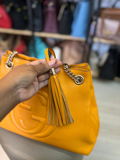 Gucci Soho Chain Mostarda