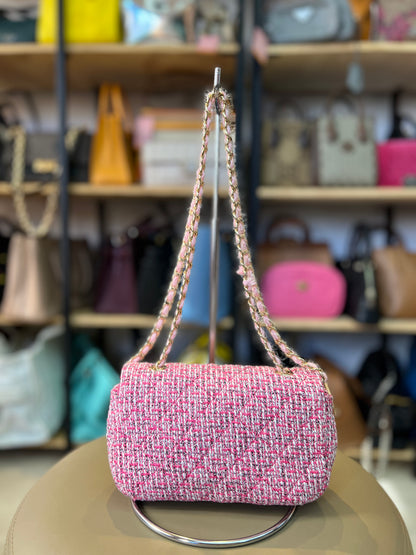 Isla Mini Tweed Rosa