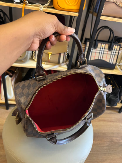 Louis Vuitton Speedy 30 Damier Ebene