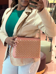 Bolsa Louboutin Triloubi Chain Spiked